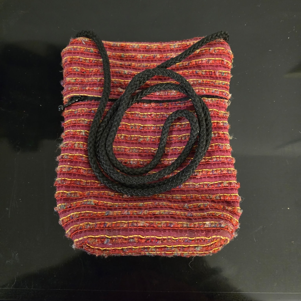 Vibrant Textured Mini Bag